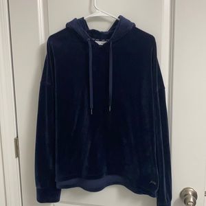 DKNY Dark Blue Hoodie Sweater Size L
